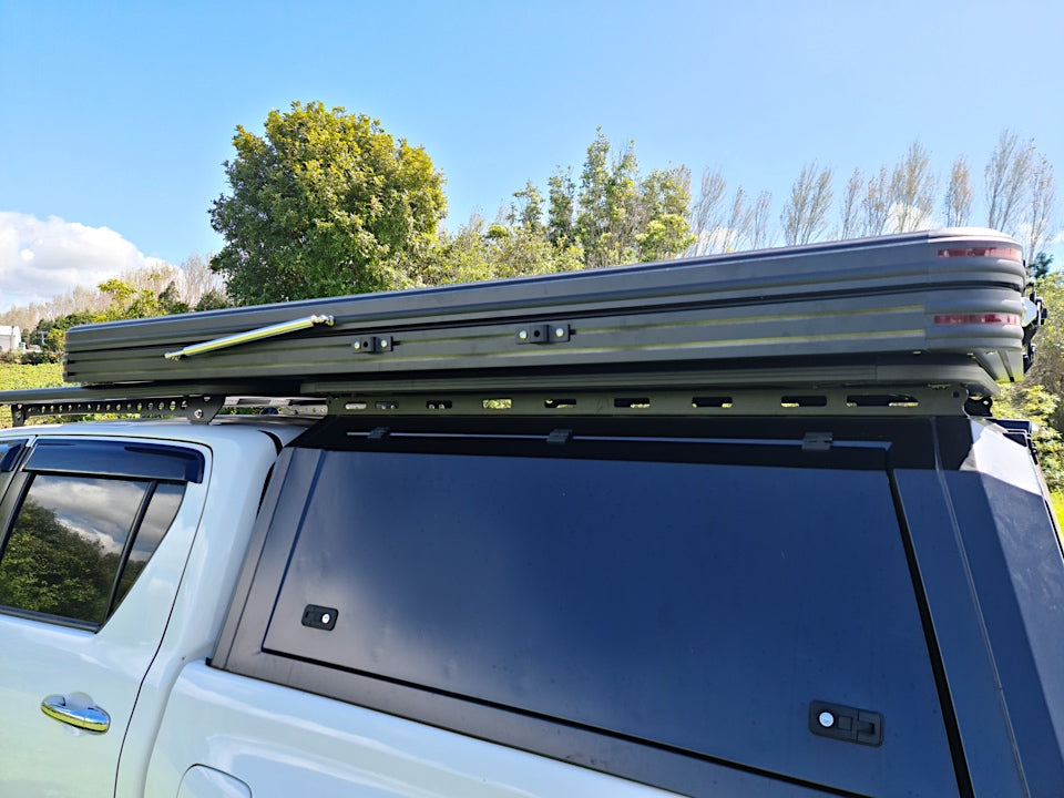 Xplora Aluminium Hard Shell Tent - Rear opening/Clam Shell