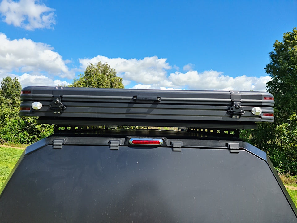 Xplora Aluminium Hard Shell Tent - Rear opening/Clam Shell