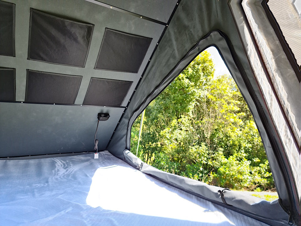 Xplora Aluminium Hard Shell Tent - Rear opening/Clam Shell