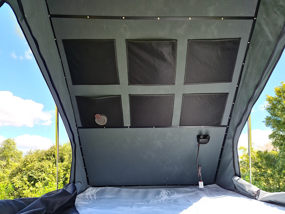 Xplora Aluminium Hard Shell Tent - Rear opening/Clam Shell