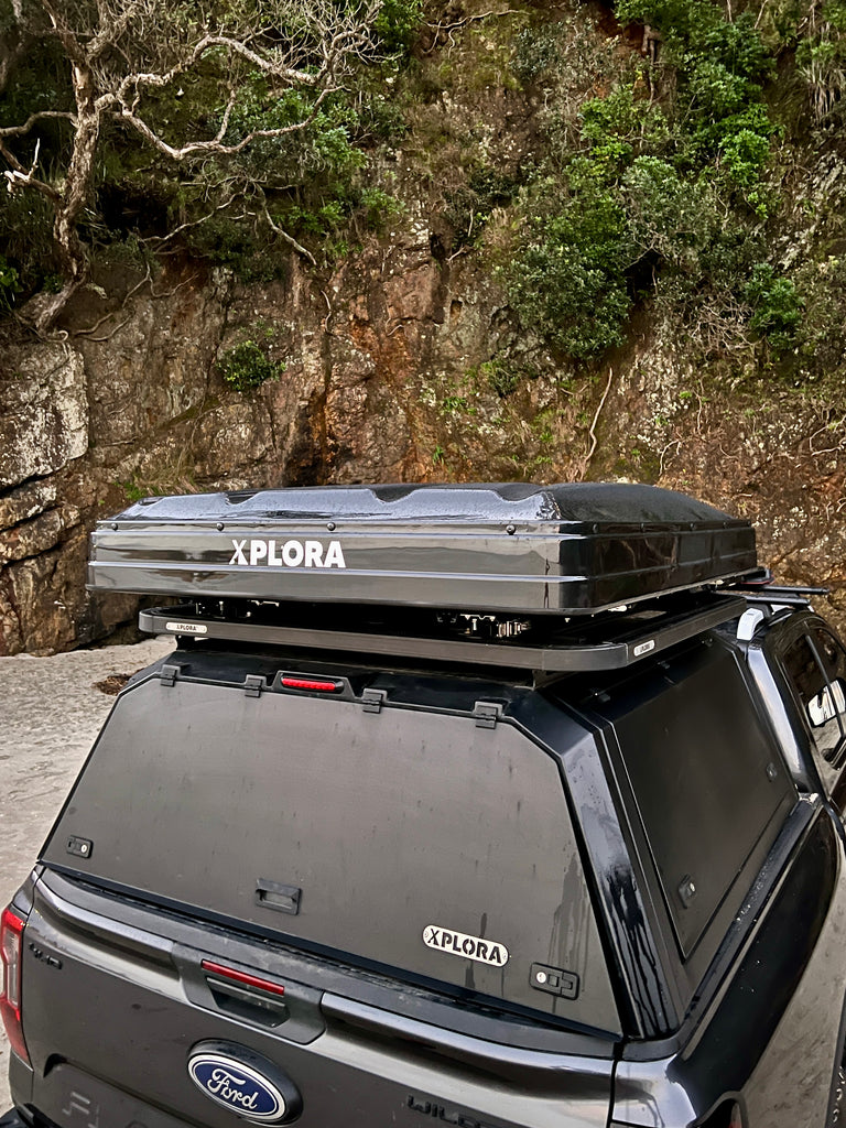 Xplora Hard Shell Roof Top Tent - Black