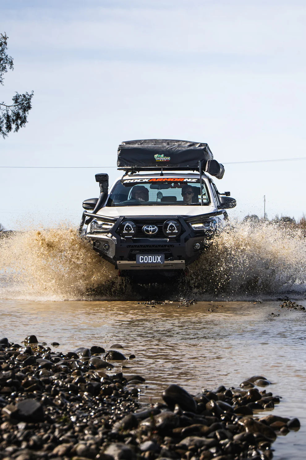 Rockarmor Gt Hoop Steel Bullbar to suit Toyota Hilux 2024 Widebody