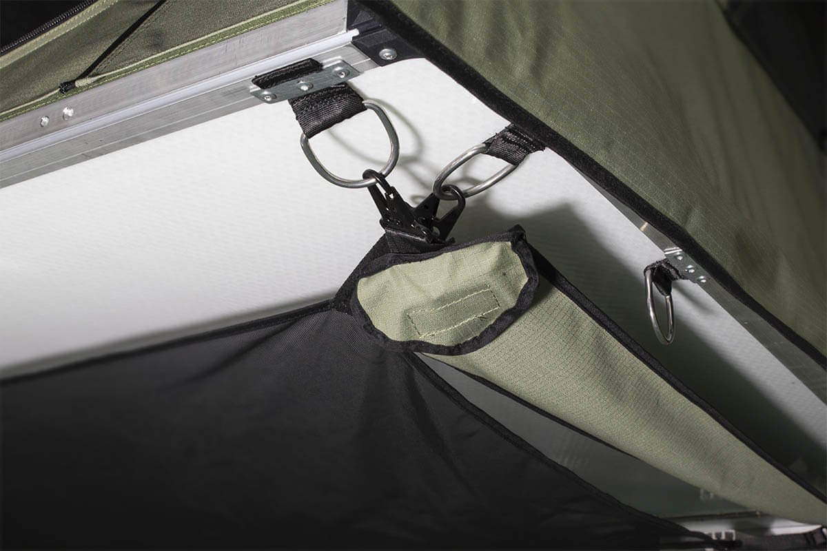 Lucas Creek Roof Top Tent - Natural Green