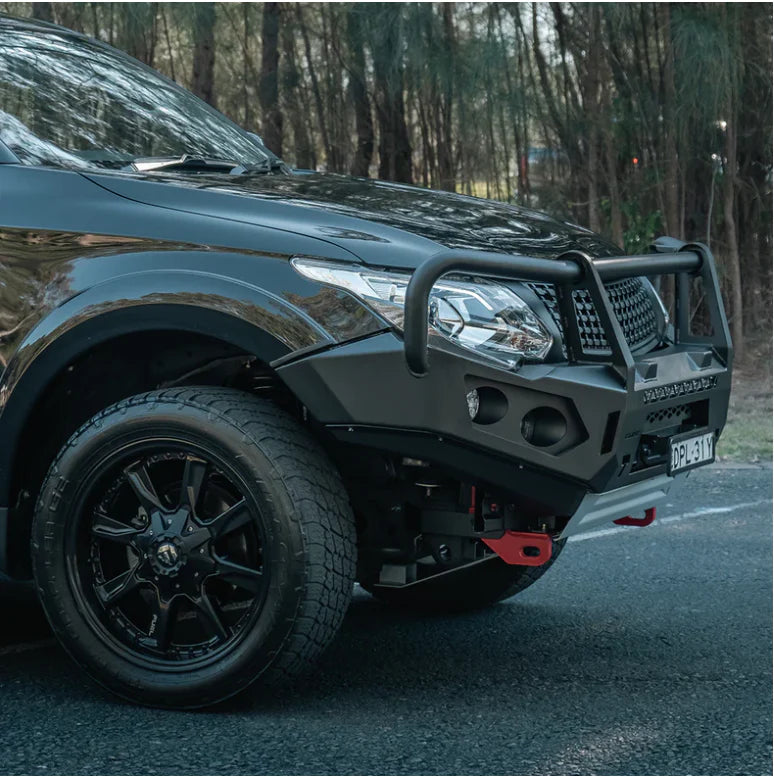 Rockarmor Gt Steel Hoop Bullbar (option for Winch and Spotties combo) to suit Mitsubishi Mq Triton (Full Bar Replacement)
