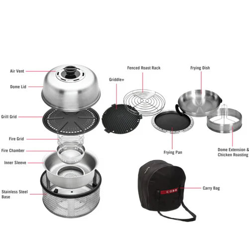 COBB Air 'Kitchen In a Box' Combo (Charcoal)
