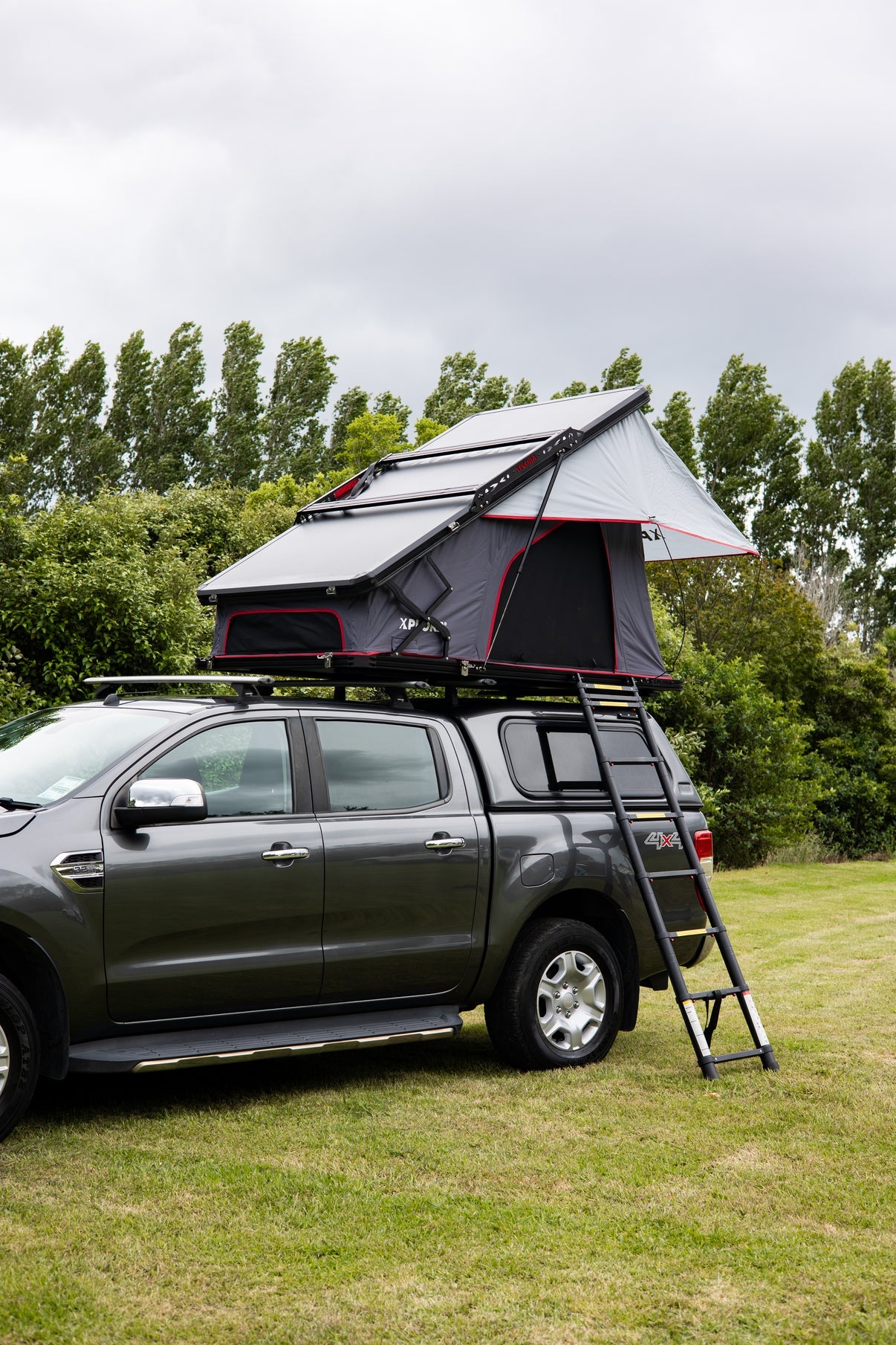 Xplora Aluminium Hard Shell Tent Double Hinge - Rear opening/Clam Shell