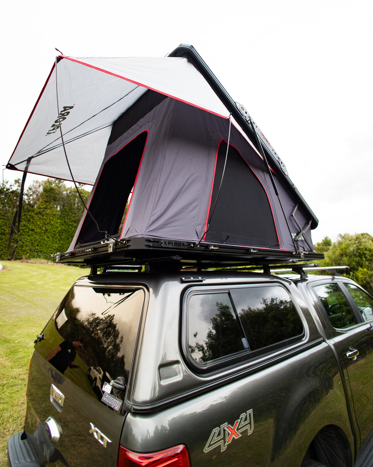 Xplora Aluminium Hard Shell Tent Double Hinge - Rear opening/Clam Shell