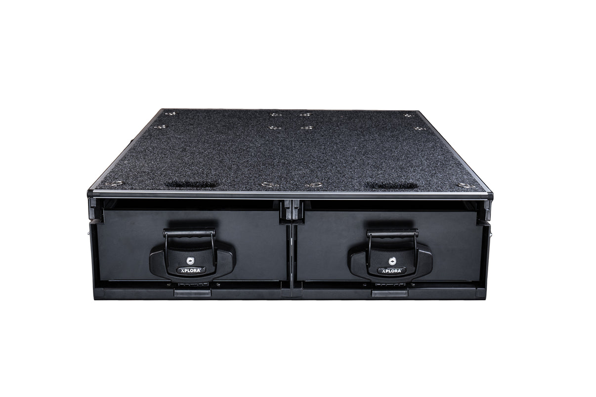 Xplora 1300mm Rear Ute Drawer - Dual top slide
