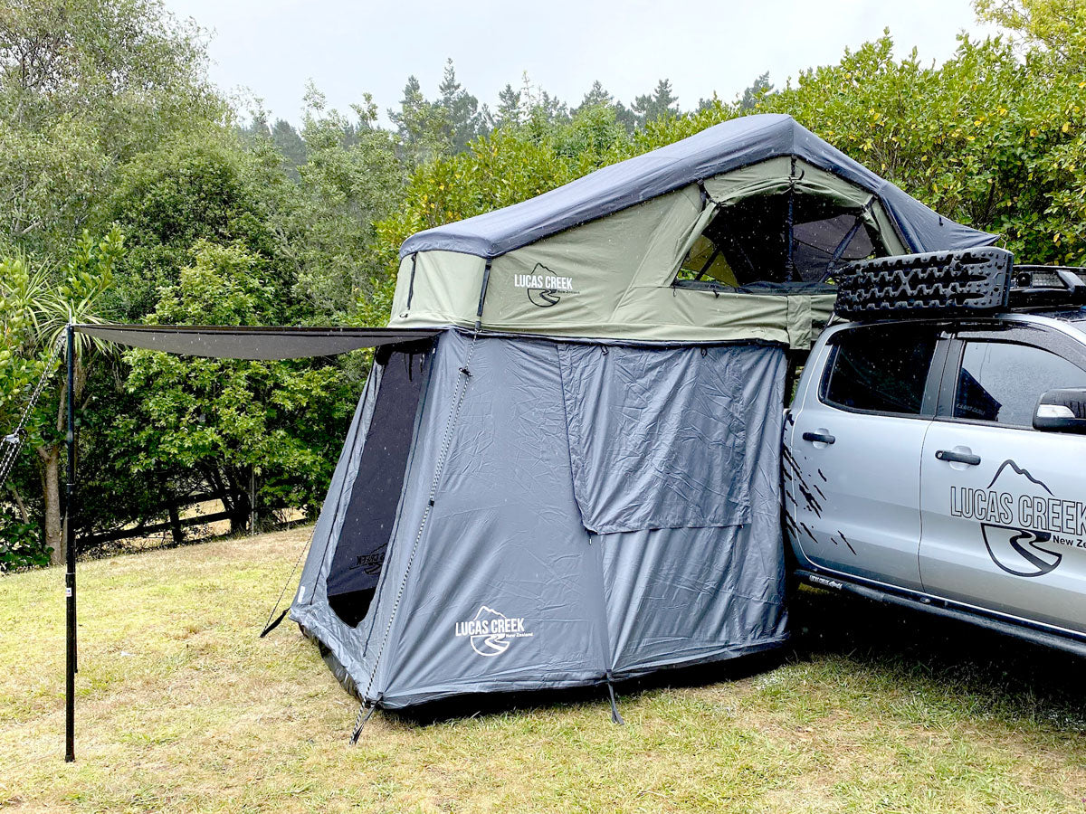 Lucas Creek Roof Top Tent - Natural Green