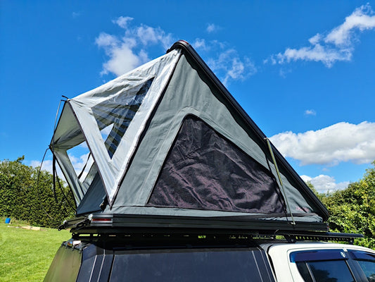 Xplora Aluminium Hard Shell Tent - Rear opening/Clam Shell