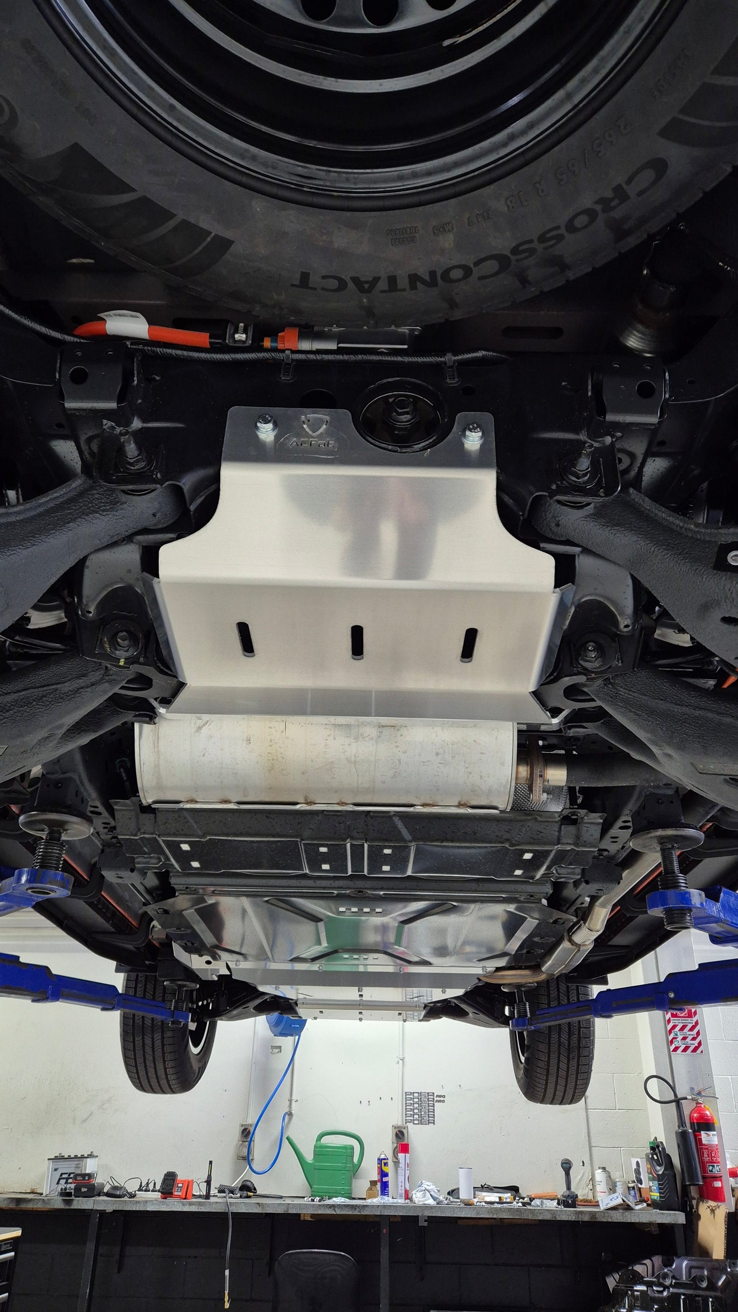 BYD Shark 6 Rear Motor Bash Plate