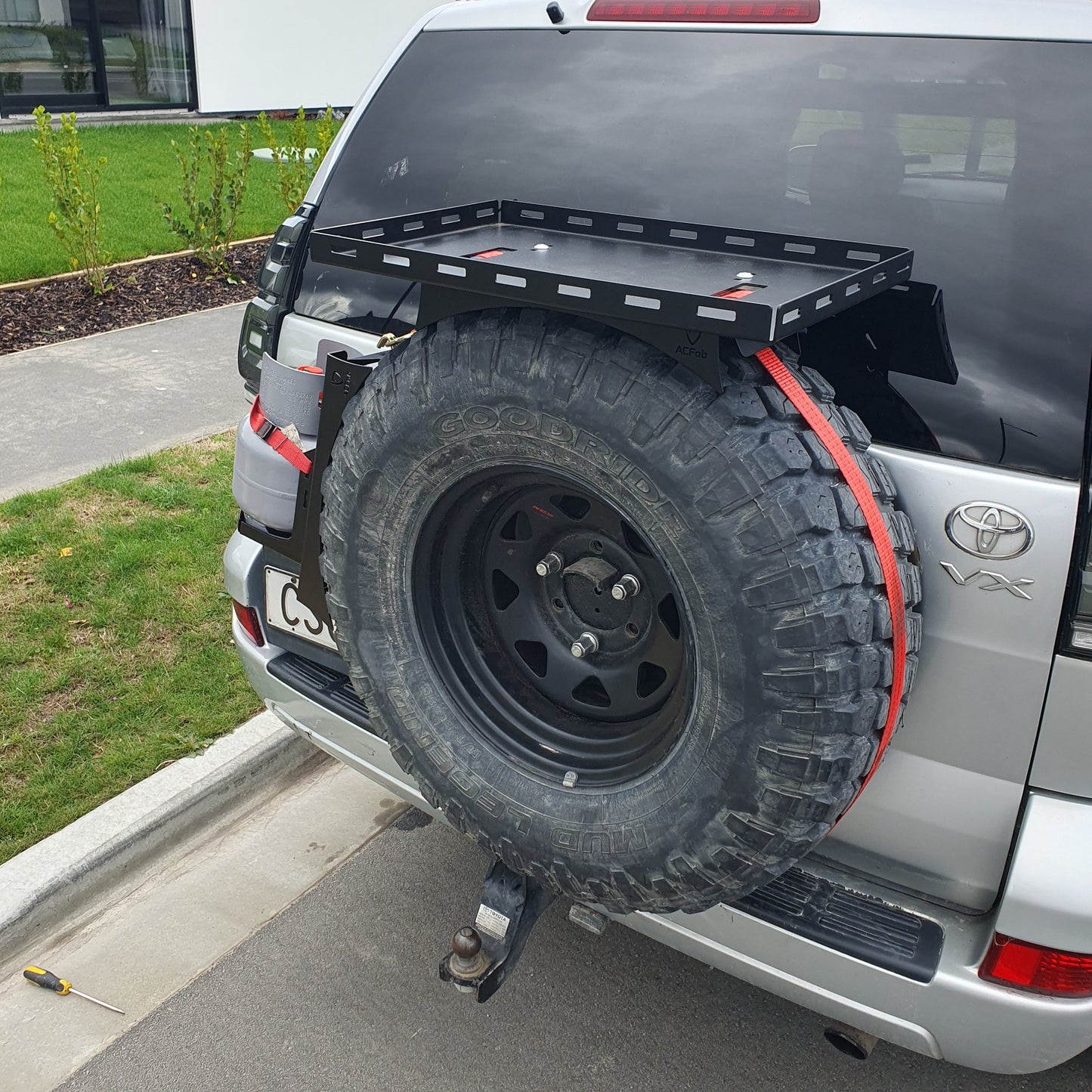 Spare Wheel Tray Shelf